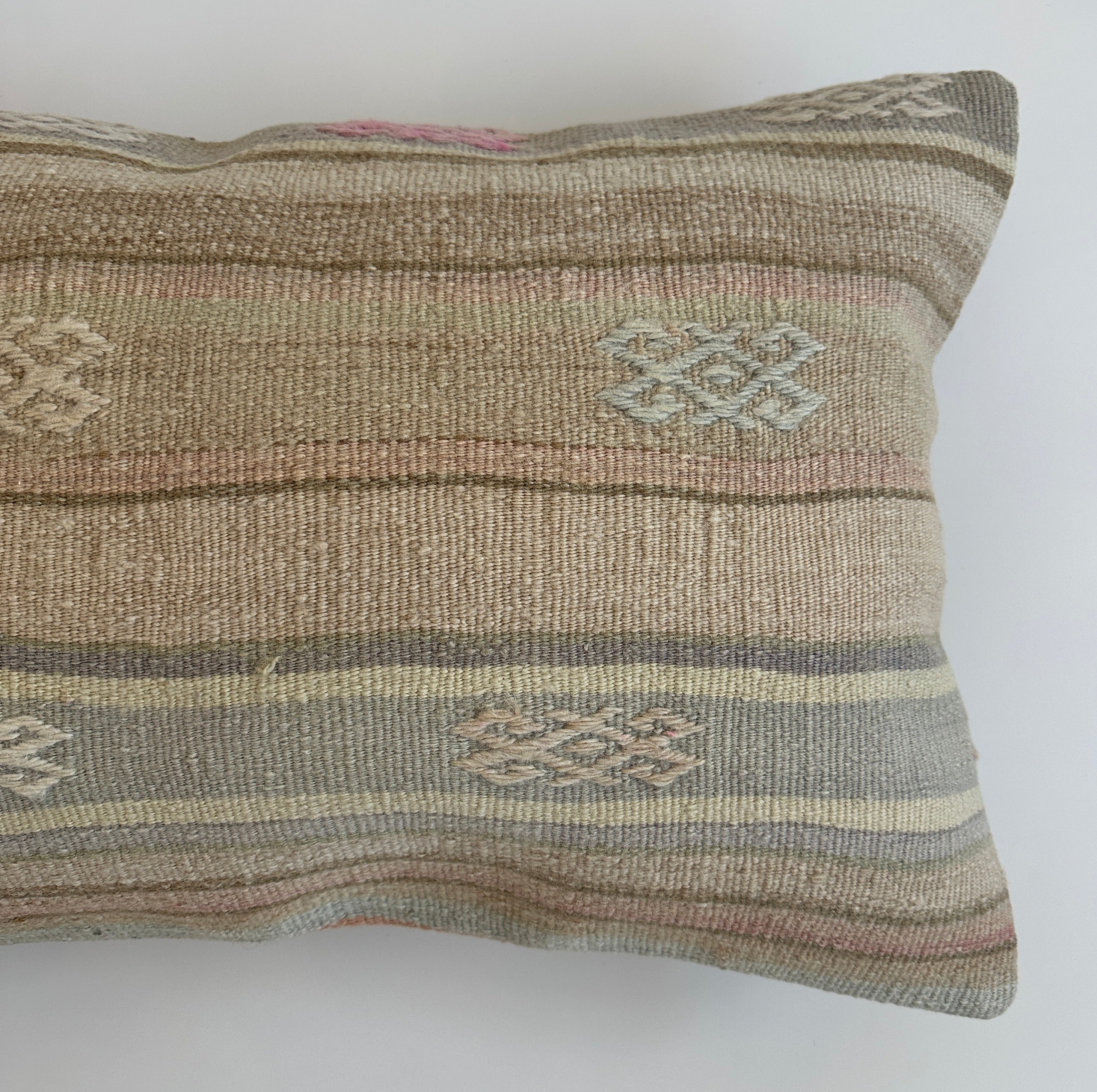 Multicolour Turkish Rug Cushion Cover 24''x16'' / 60x40 CM