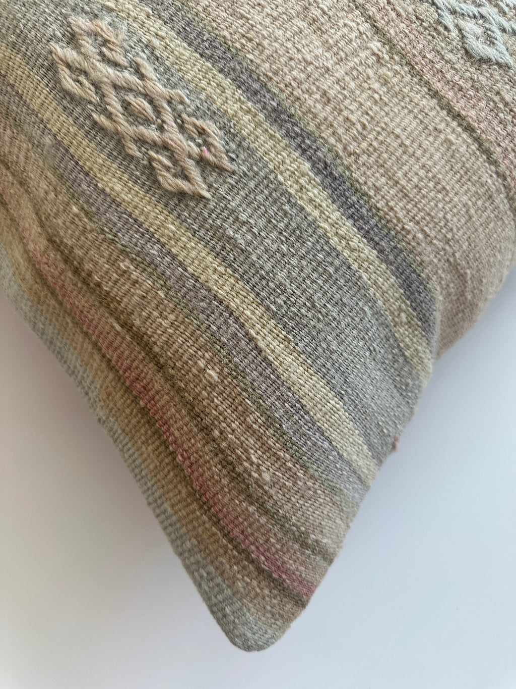 Multicolour Turkish Rug Cushion Cover 24''x16'' / 60x40 CM