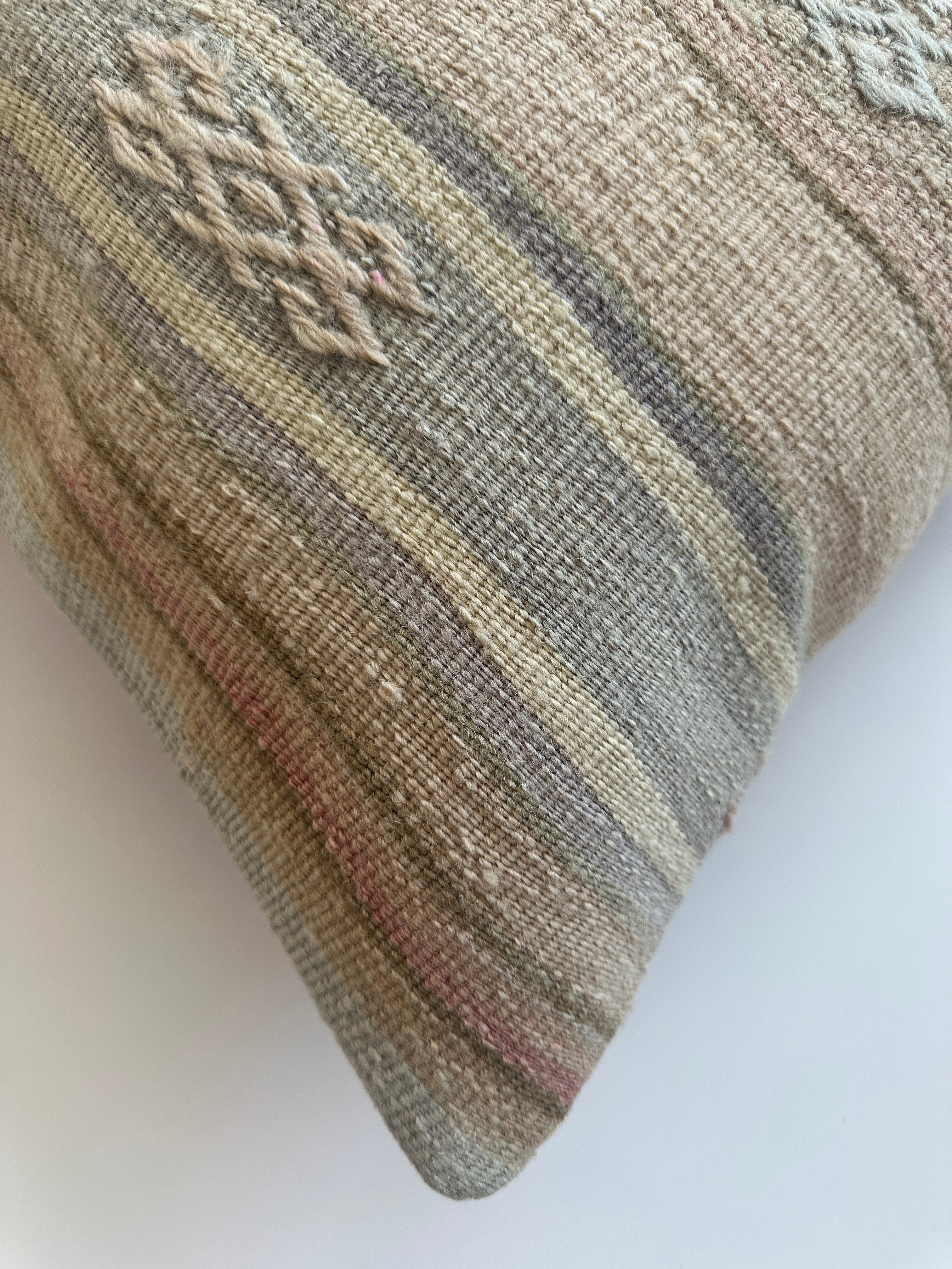 Multicolour Turkish Rug Cushion Cover 24''x16'' / 60x40 CM