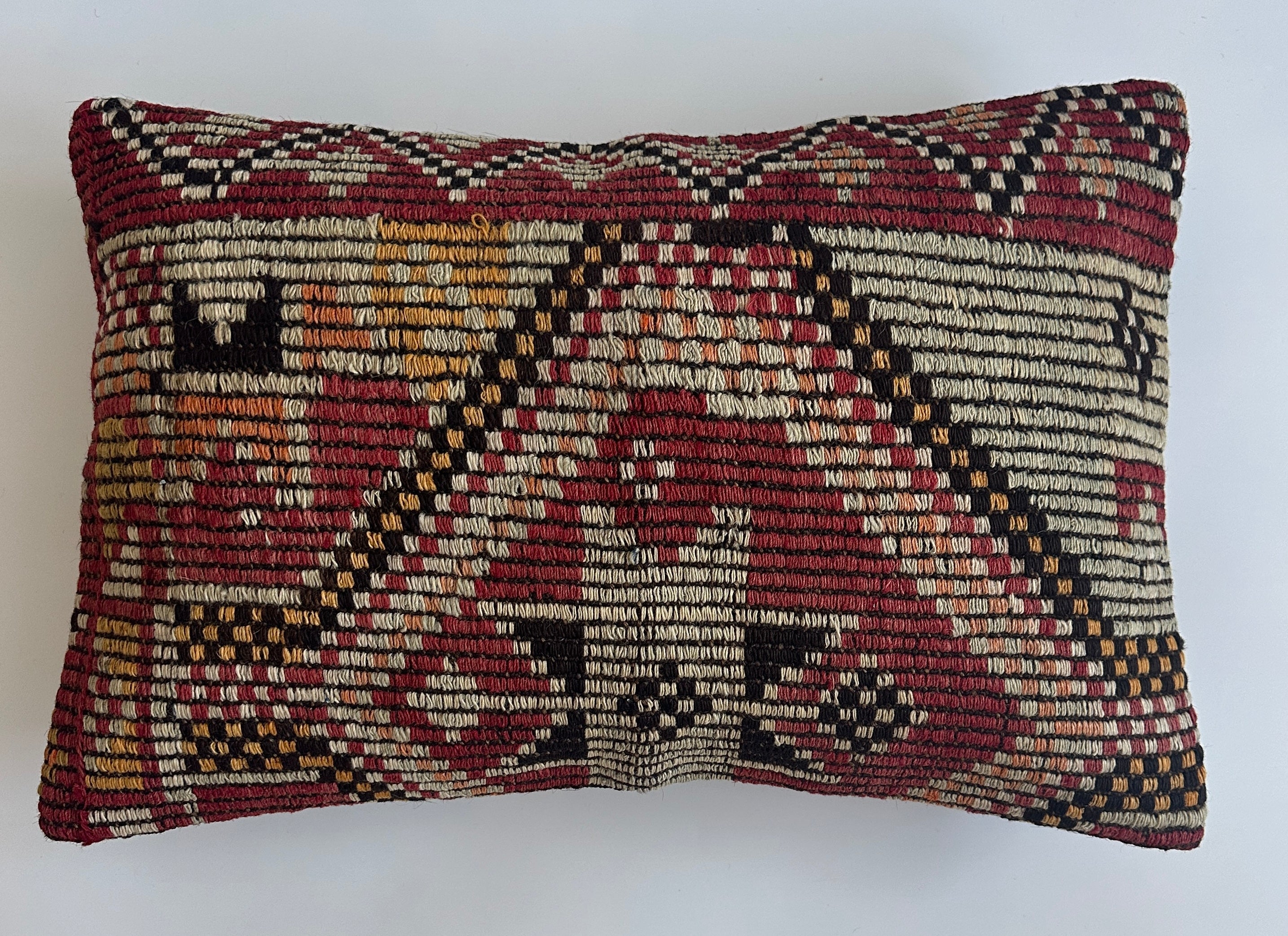 Multicolour Turkish Rug Cushion Cover 24''x16'' / 60x40 CM