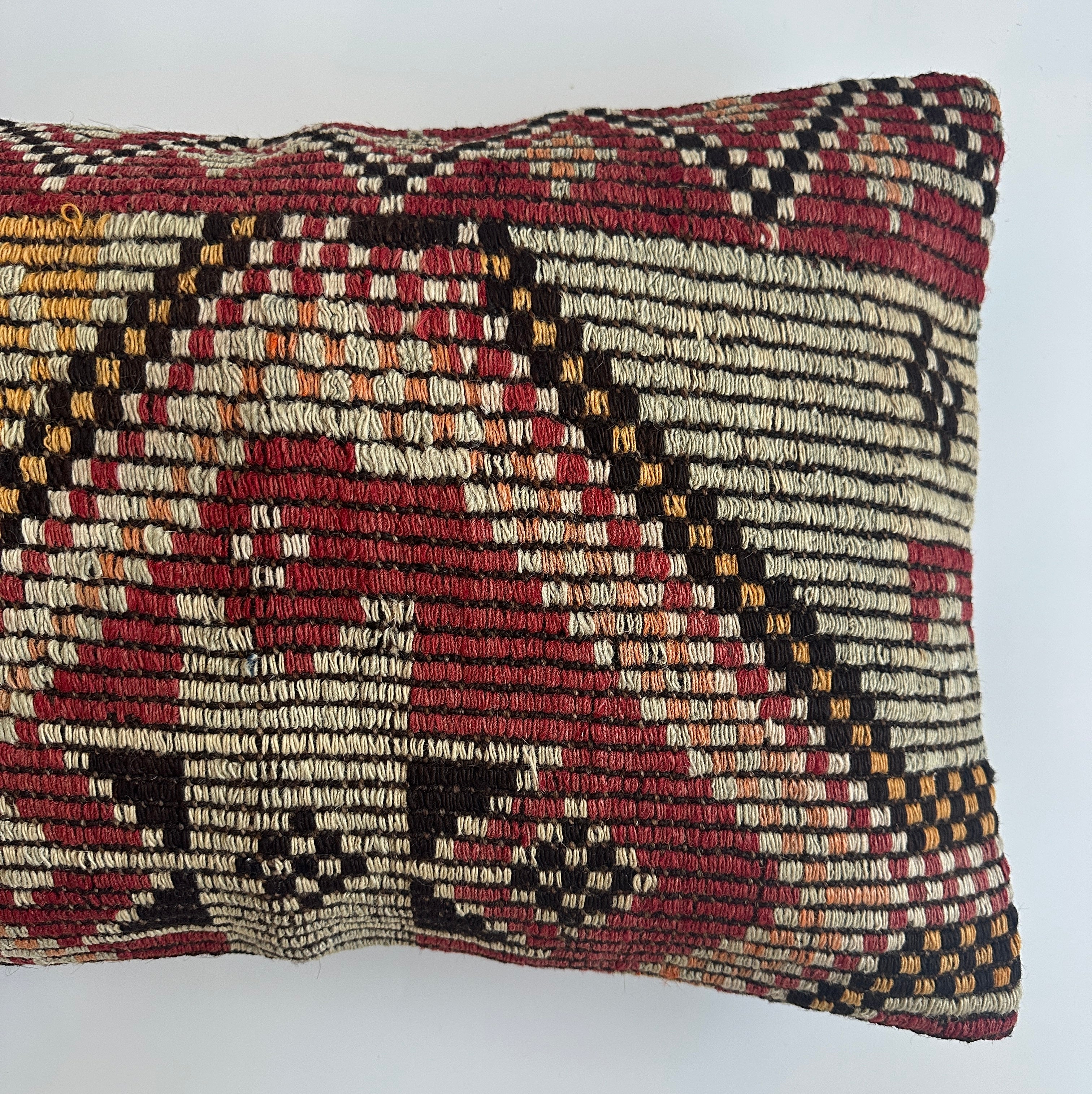 Multicolour Turkish Rug Cushion Cover 24''x16'' / 60x40 CM