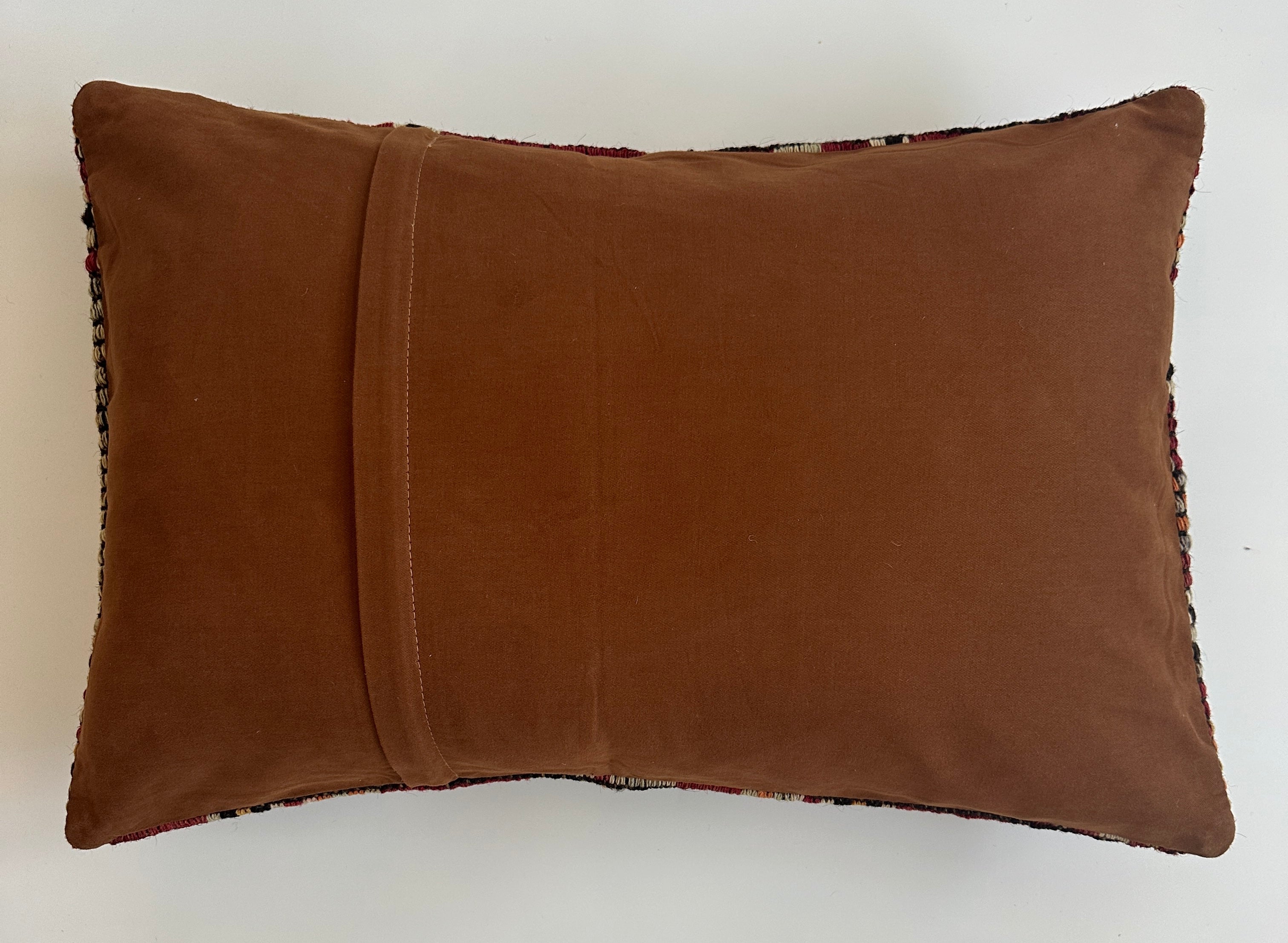 Multicolour Turkish Rug Cushion Cover 24''x16'' / 60x40 CM