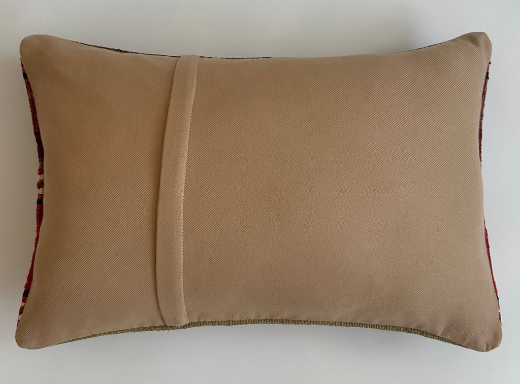 Multicolour Turkish Rug Cushion Cover 24''x16'' / 60x40 CM