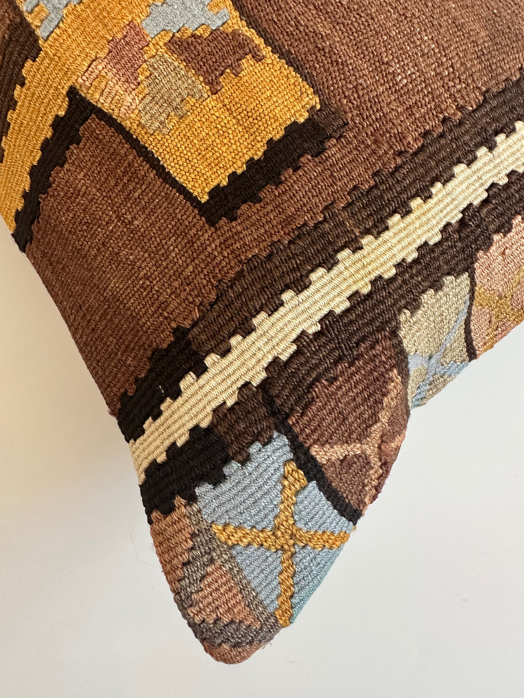 Multicolour Turkish Rug Cushion Cover 24''x16'' / 60x40 CM