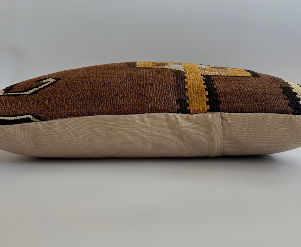 Multicolour Turkish Rug Cushion Cover 24''x16'' / 60x40 CM