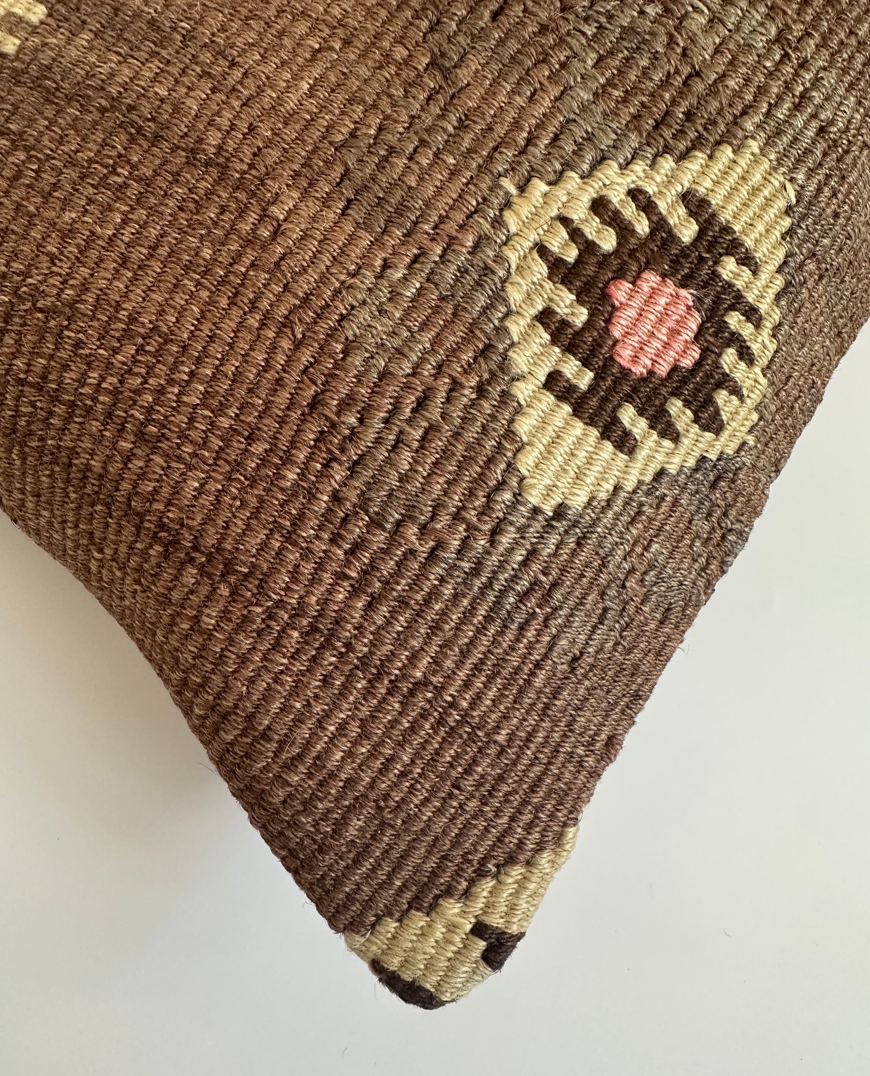 Multicolour Turkish Rug Cushion Cover 24''x16'' / 60x40 CM