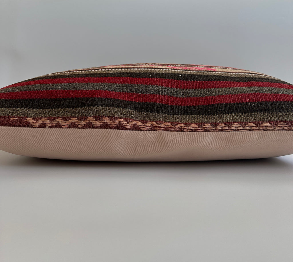 Multicolour Turkish Rug Cushion Cover 24''x16'' / 60x40 CM