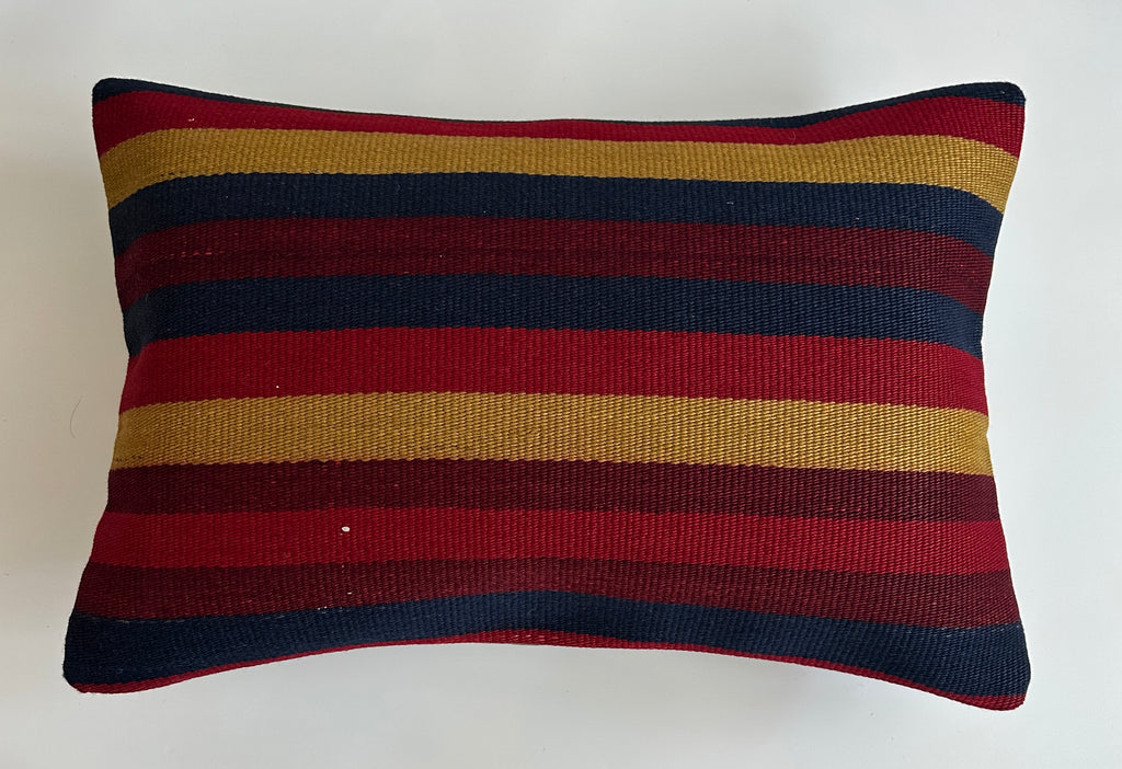 Multicolour Turkish Rug Cushion Cover 24''x16'' / 60x40 CM