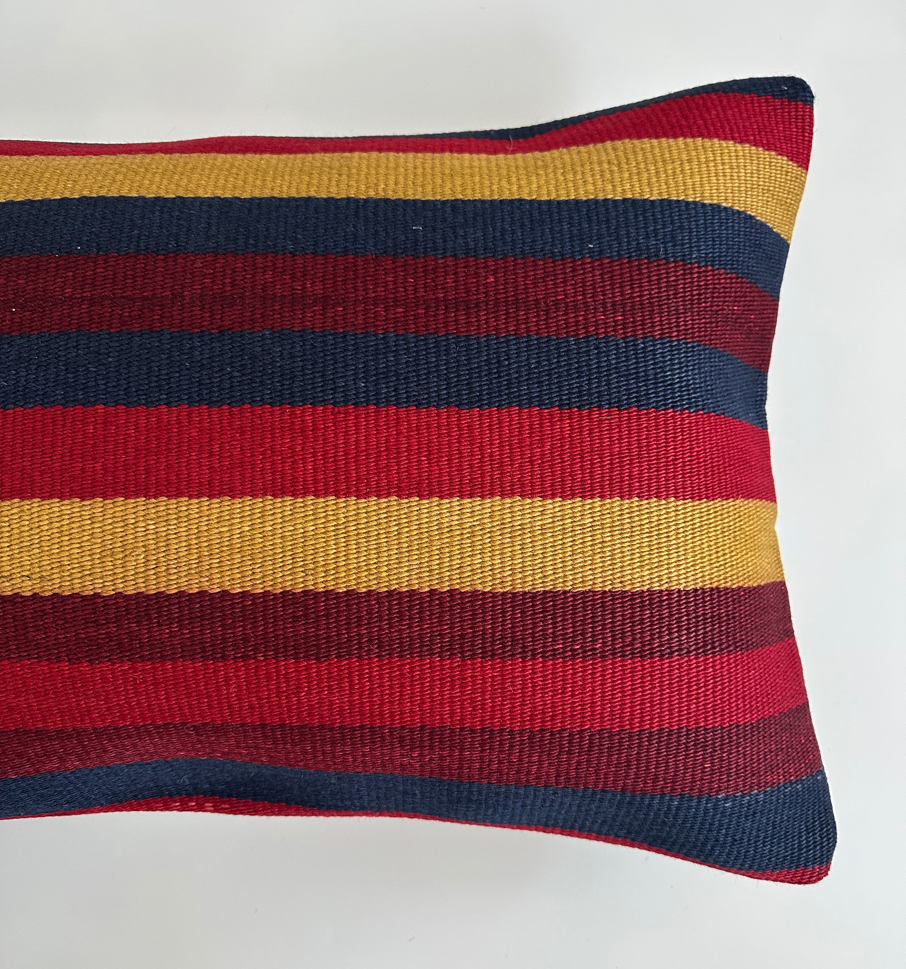 Multicolour Turkish Rug Cushion Cover 24''x16'' / 60x40 CM