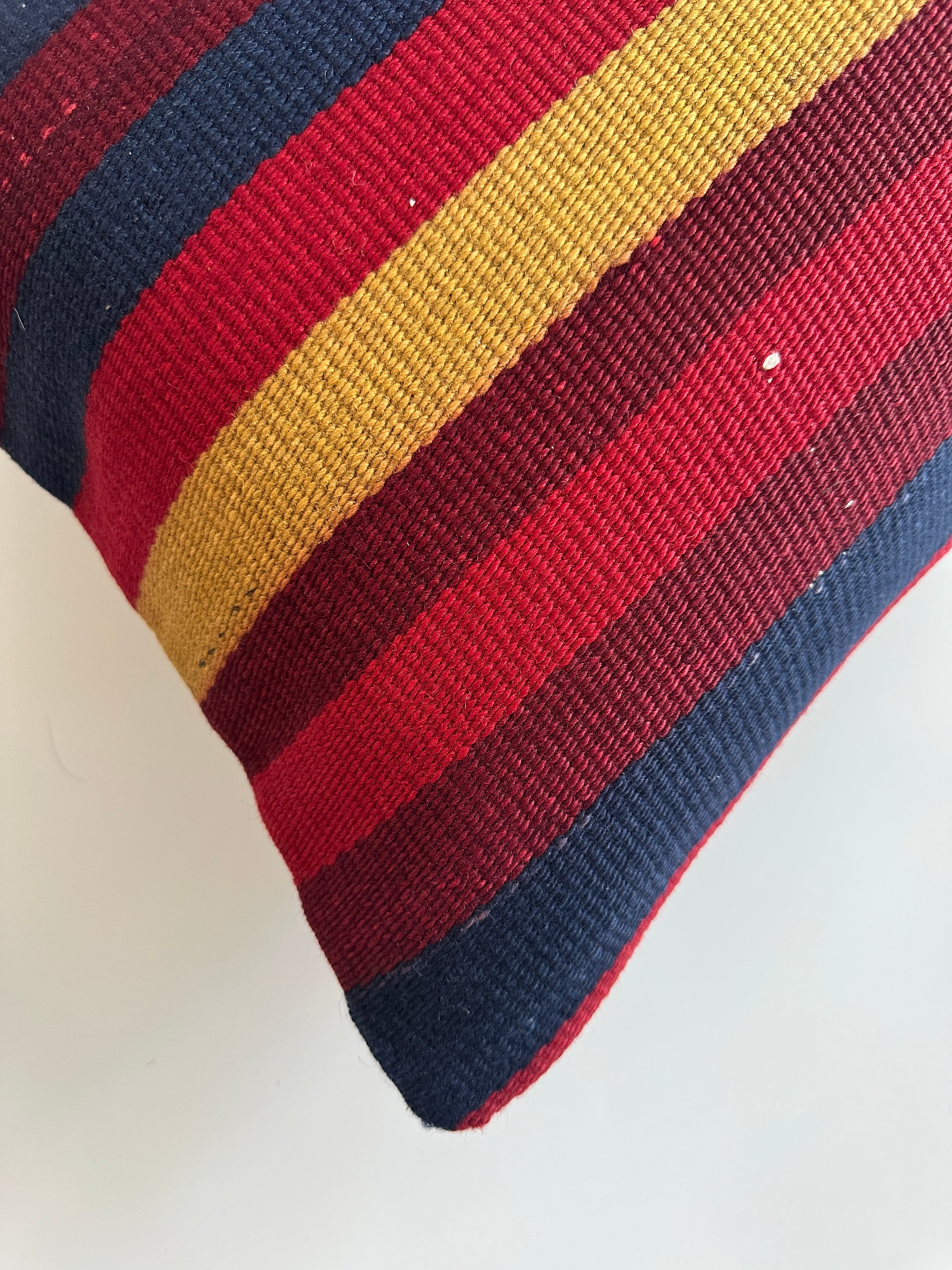 Multicolour Turkish Rug Cushion Cover 24''x16'' / 60x40 CM