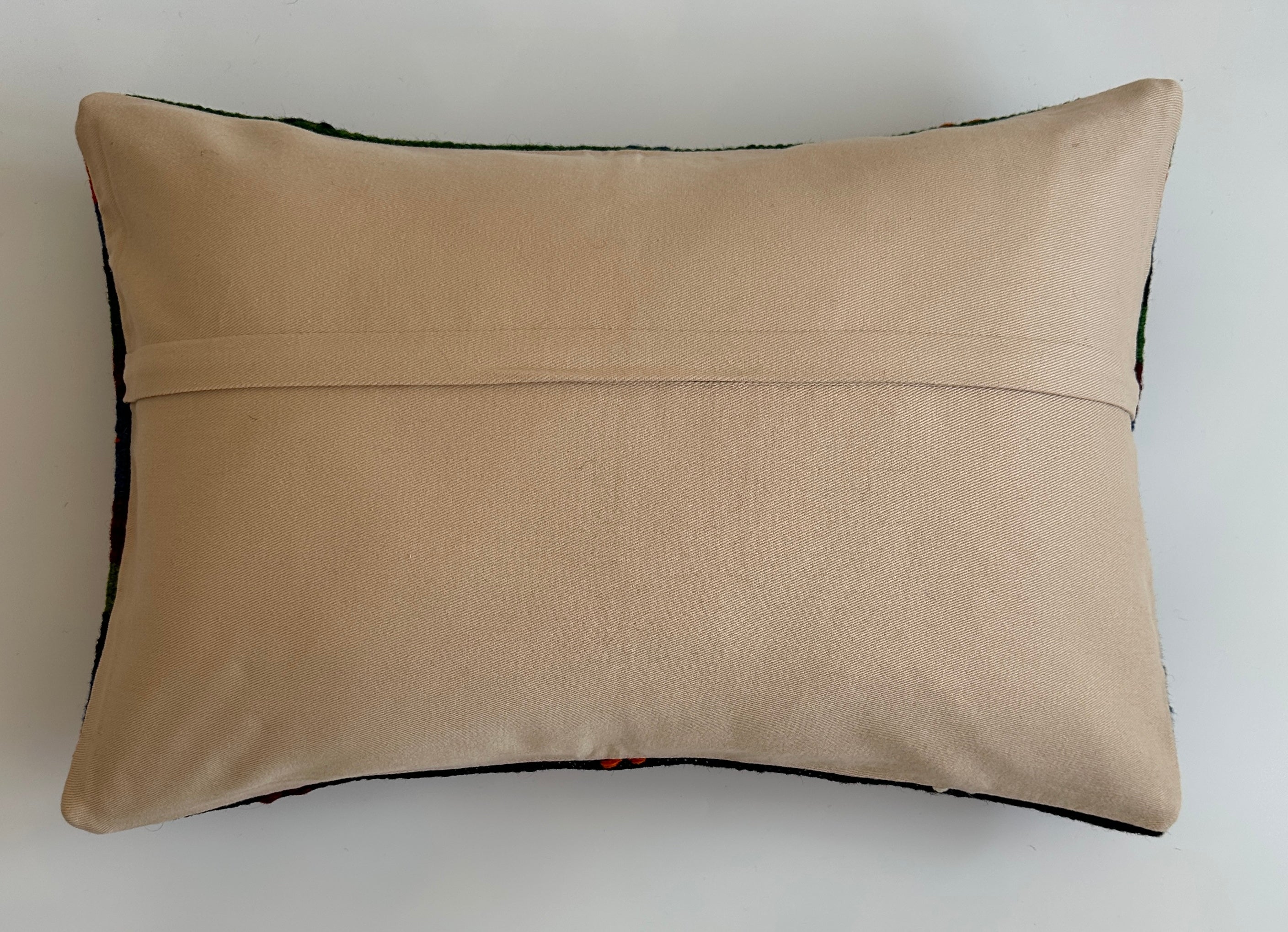 Multicolour Turkish Rug Cushion Cover 24''x16'' / 60x40 CM