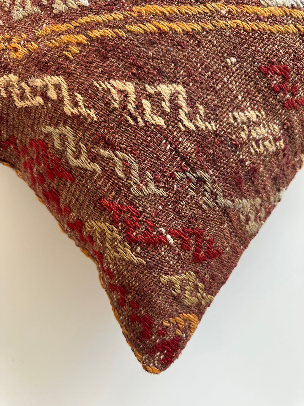 Multicolour Turkish Rug Cushion Cover 24''x16'' / 60x40 CM