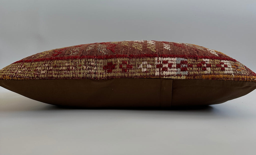 Multicolour Turkish Rug Cushion Cover 24''x16'' / 60x40 CM