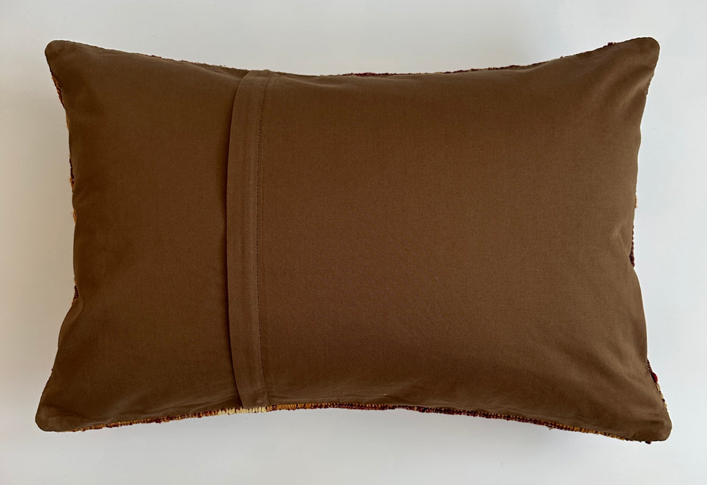 Multicolour Turkish Rug Cushion Cover 24''x16'' / 60x40 CM