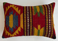 Multicolour Turkish Rug Cushion Cover 24''x16'' / 60x40 CM