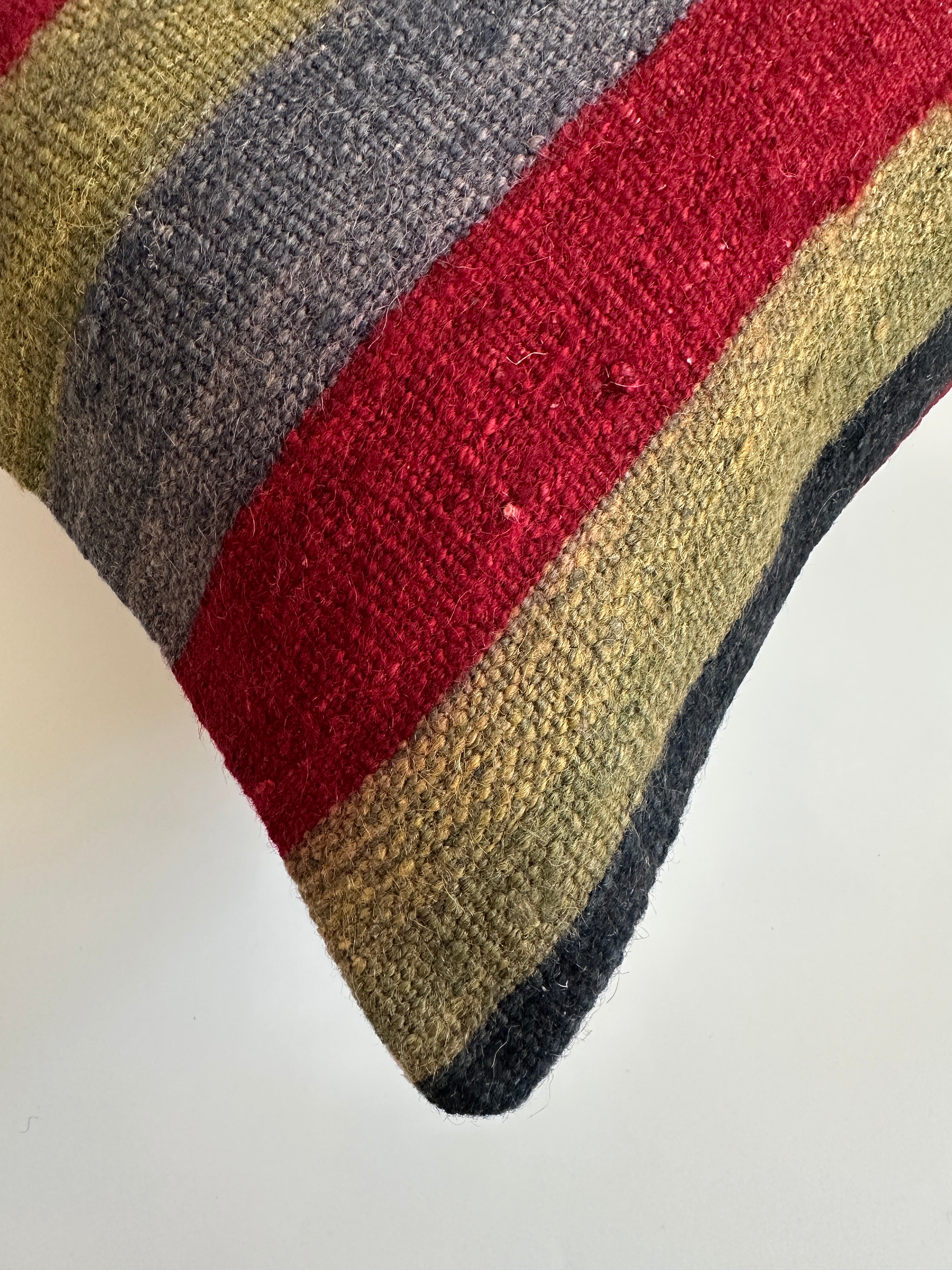 Multicolour Turkish Rug Cushion Cover 24''x16'' / 60x40 CM