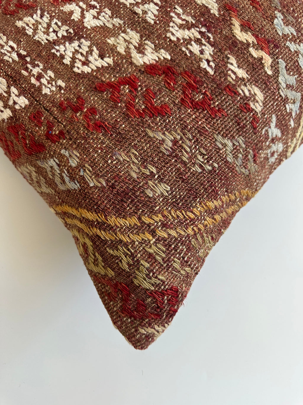 Multicolour Turkish Rug Cushion Cover 24''x16'' / 60x40 CM