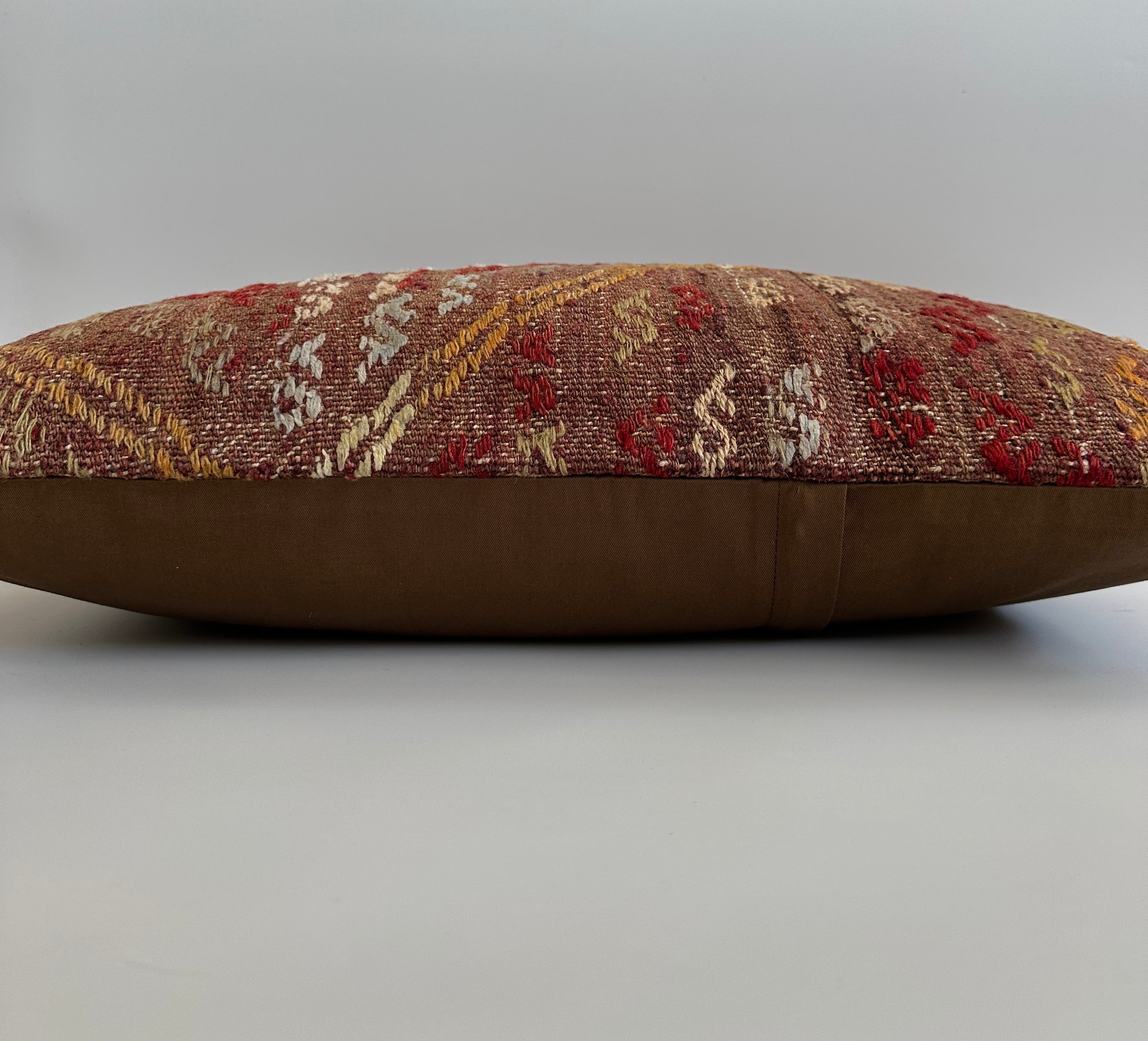 Multicolour Turkish Rug Cushion Cover 24''x16'' / 60x40 CM