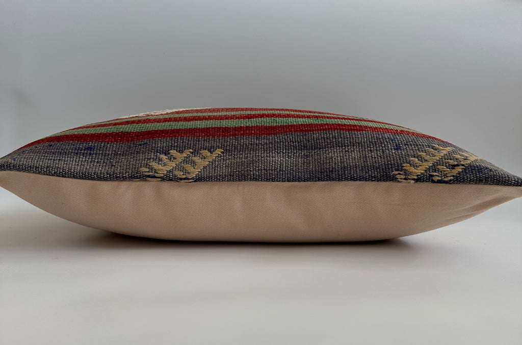 Multicolour Turkish Rug Cushion Cover 24''x16'' / 60x40 CM
