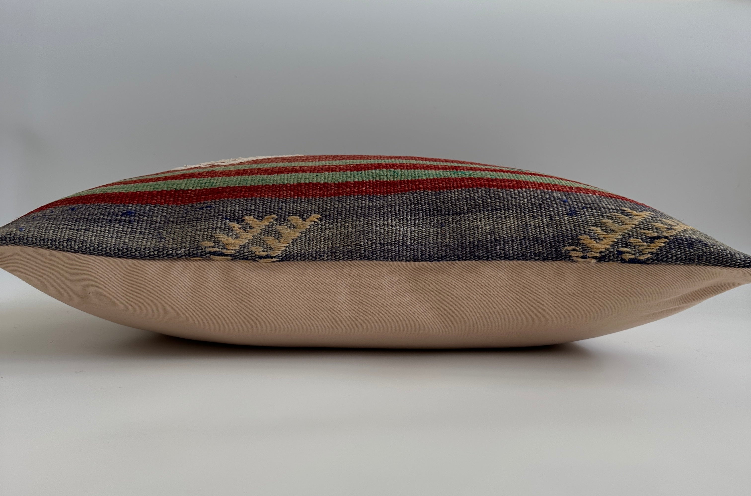 Multicolour Turkish Rug Cushion Cover 24''x16'' / 60x40 CM