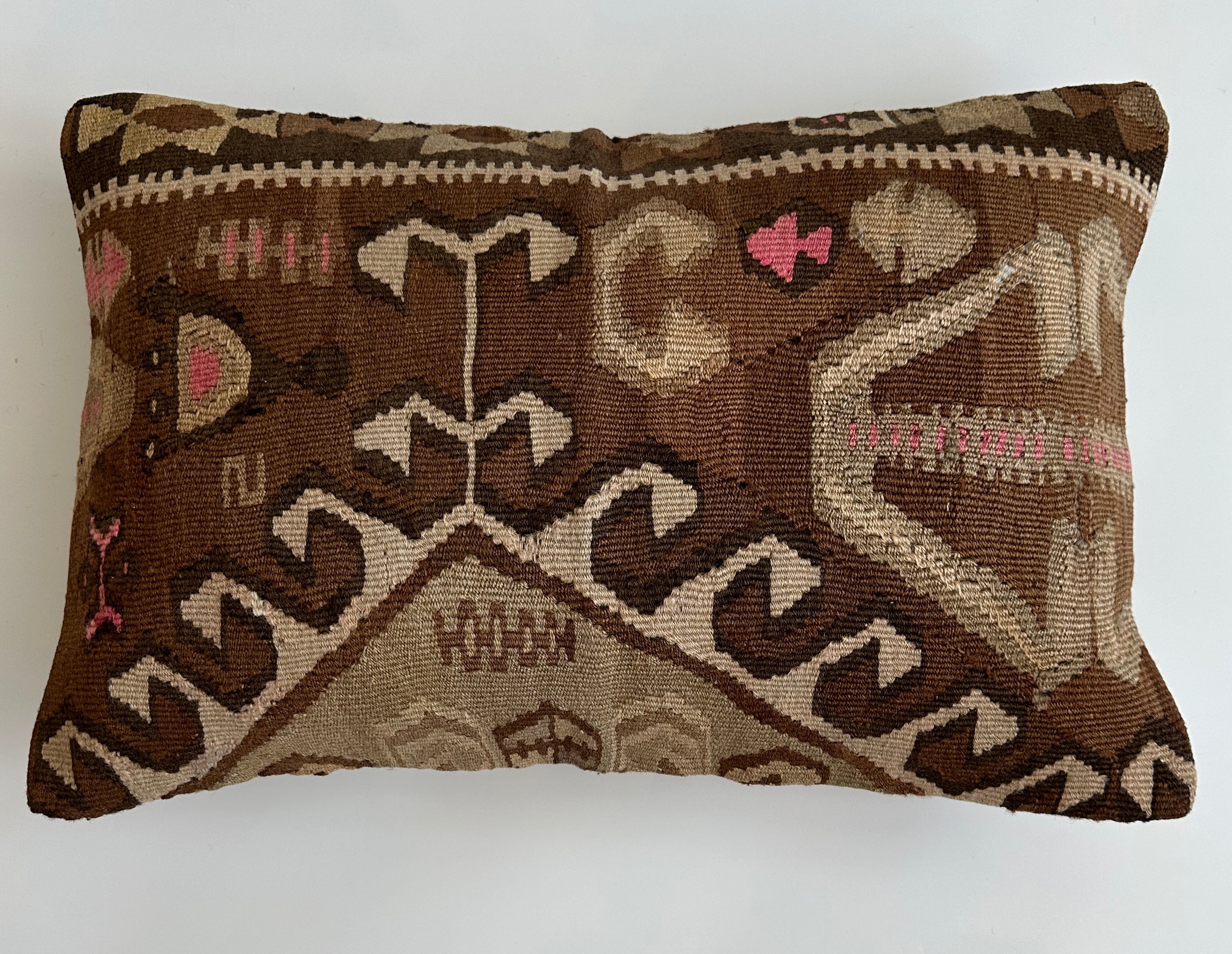 Multicolour Turkish Rug Cushion Cover 24''x16'' / 60x40 CM