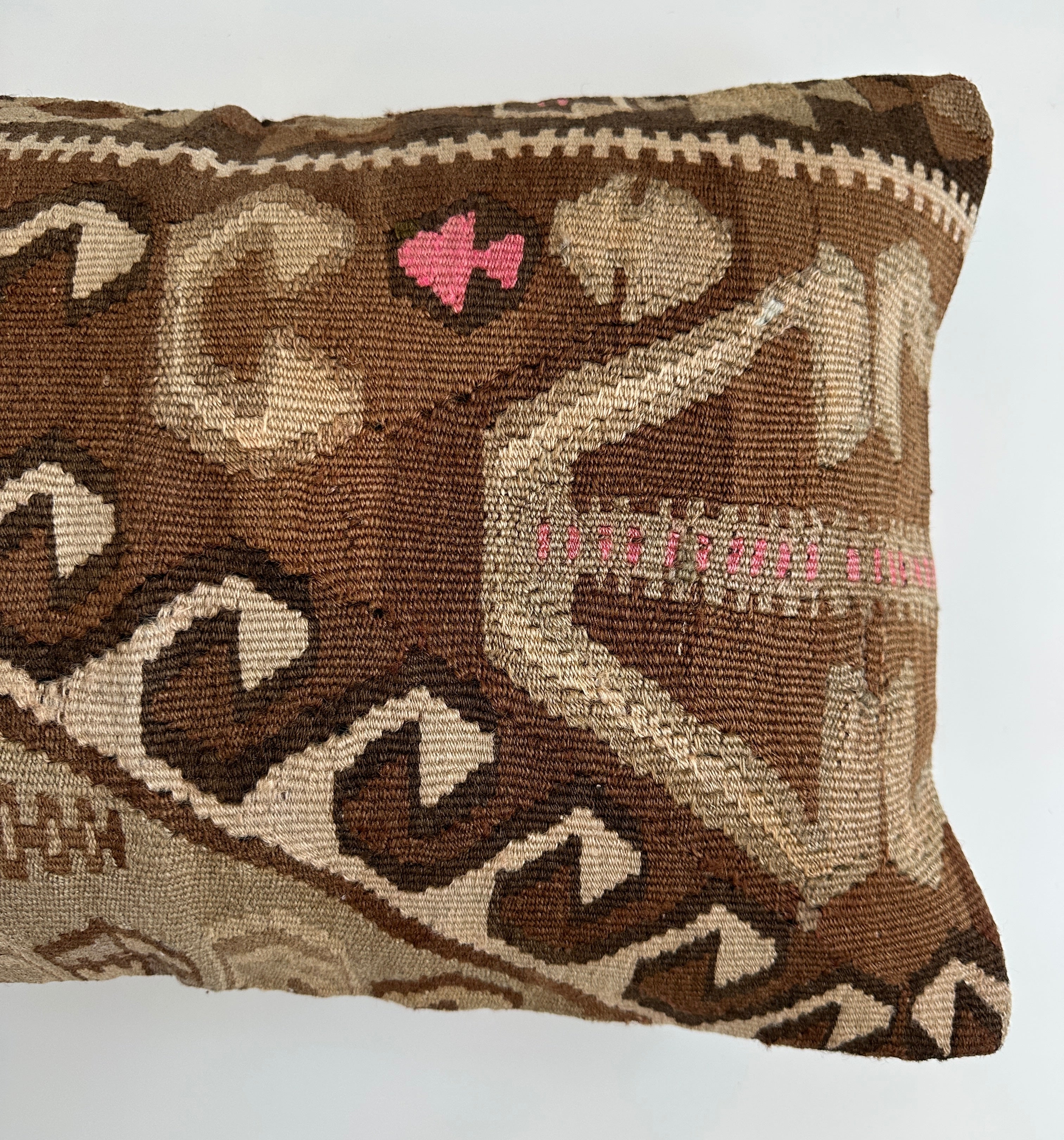 Multicolour Turkish Rug Cushion Cover 24''x16'' / 60x40 CM