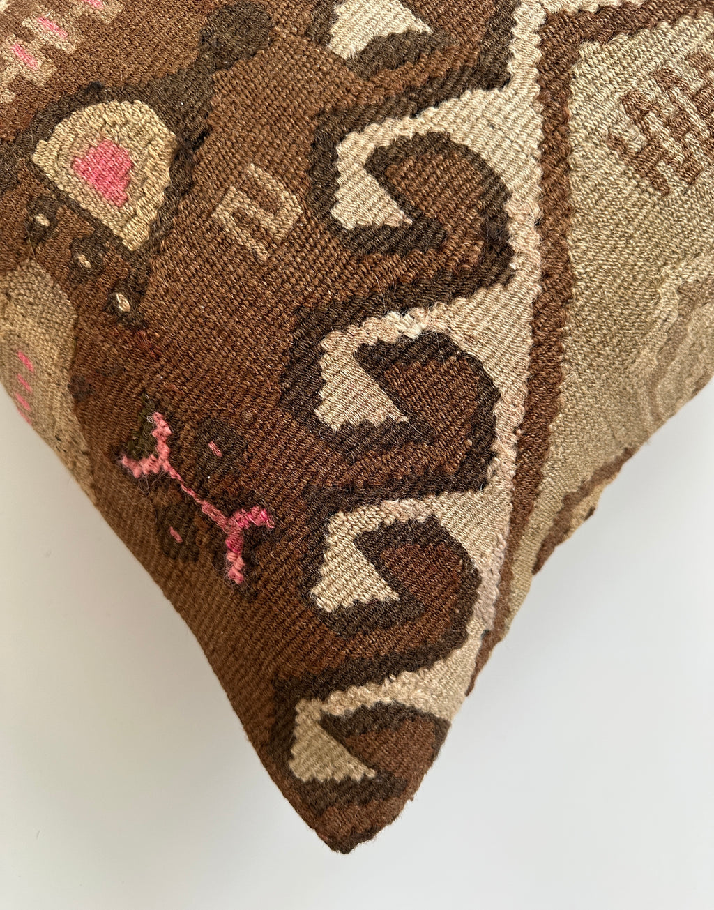 Multicolour Turkish Rug Cushion Cover 24''x16'' / 60x40 CM