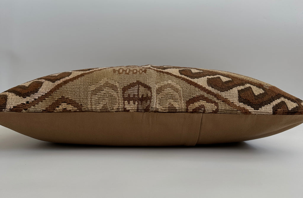 Multicolour Turkish Rug Cushion Cover 24''x16'' / 60x40 CM