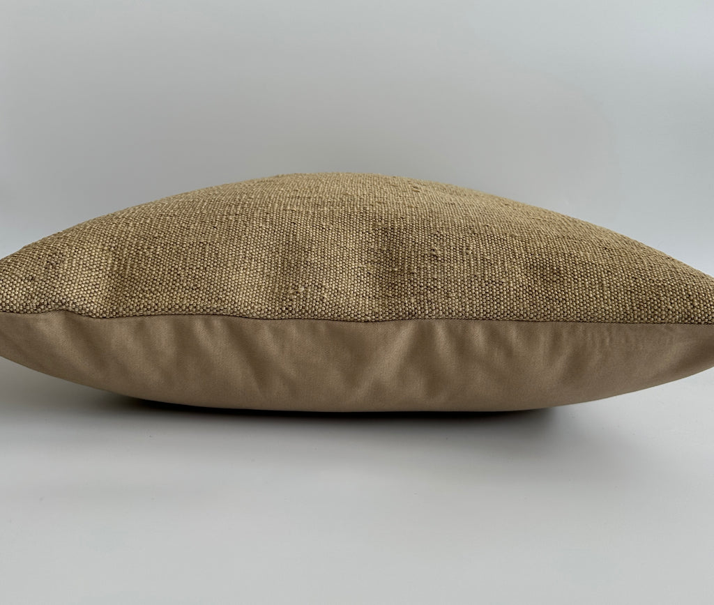 Handmade Textured Grey Turkish Rug Cushion Cover 18''x18'' / 45x45 CM