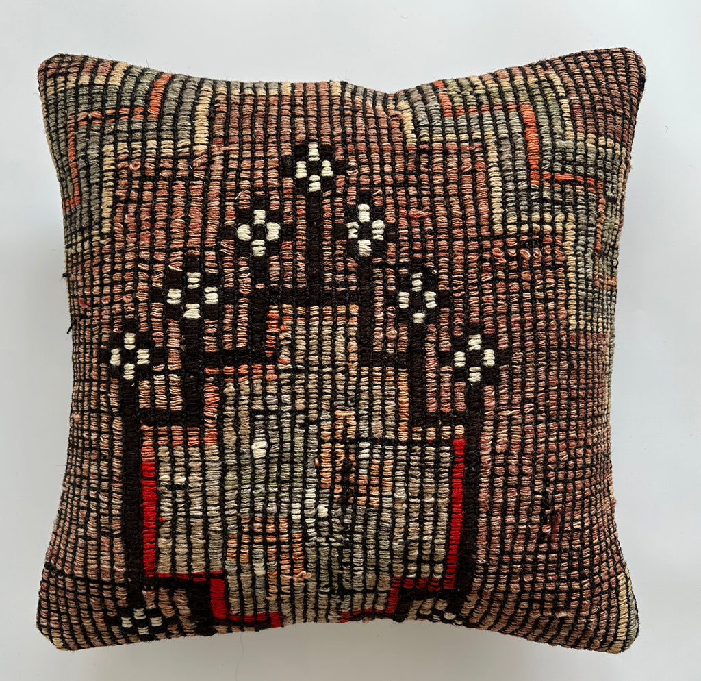 Handmade Multicolour Turkish Cushion Cover 20''x20'' / 50x50 CM