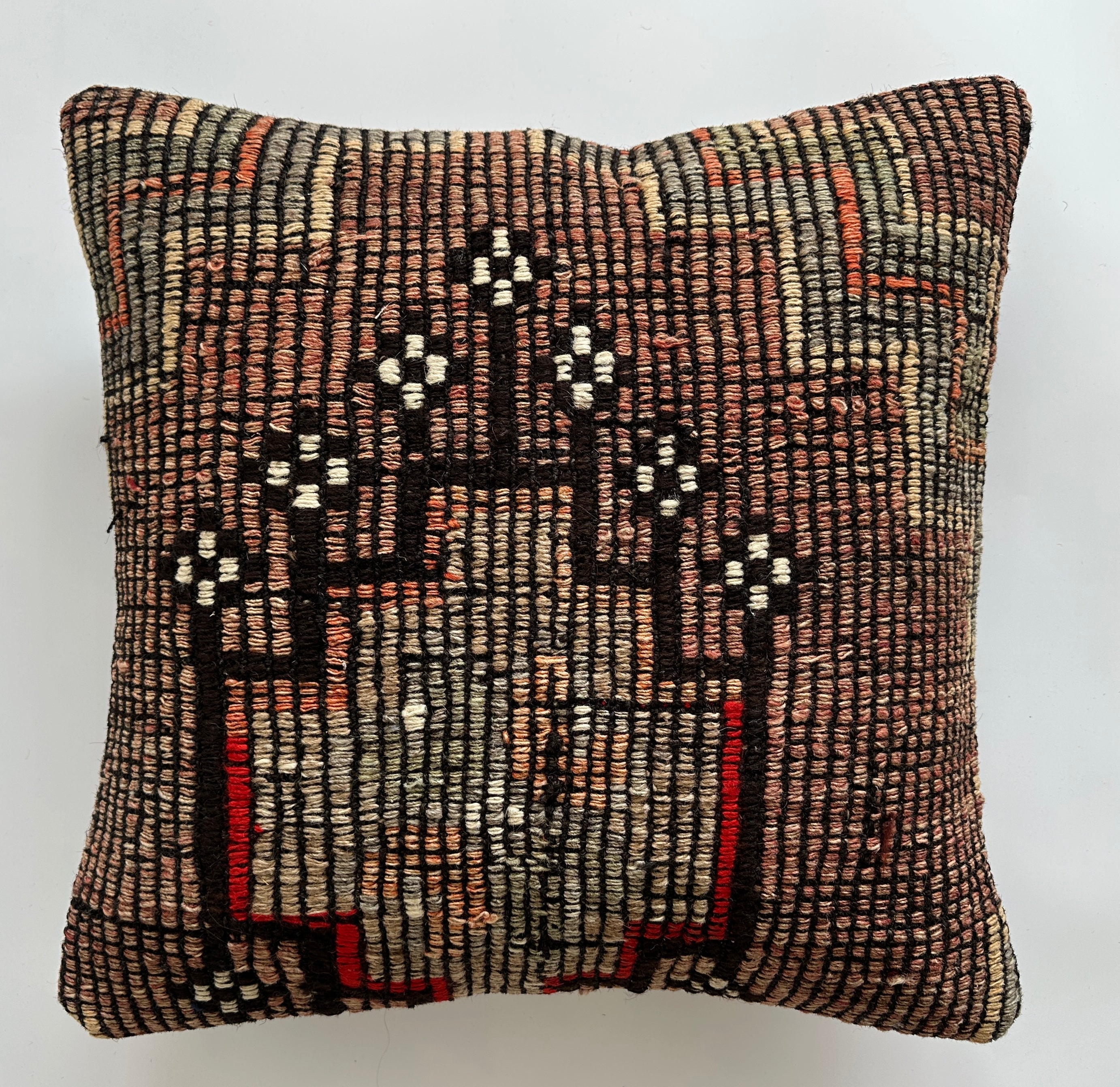 Handmade Multicolour Turkish Cushion Cover 20''x20'' / 50x50 CM