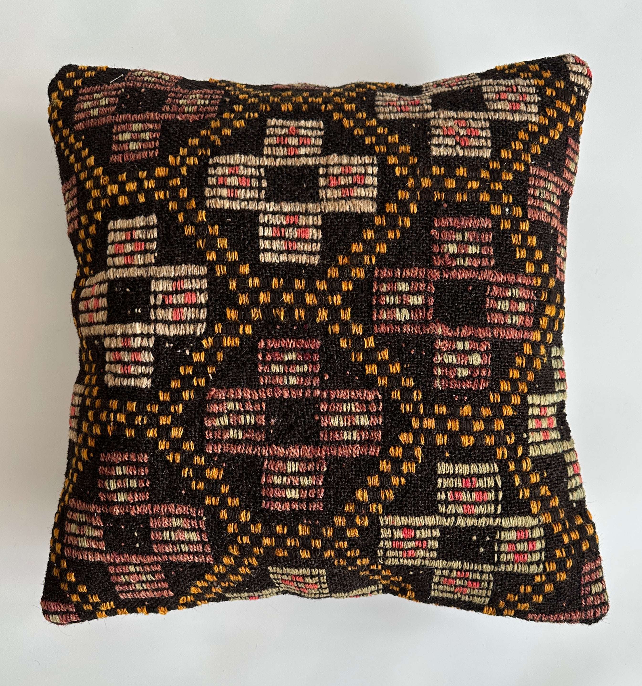 Handmade Multicolour Turkish Cushion Cover 20''x20'' / 50x50 CM