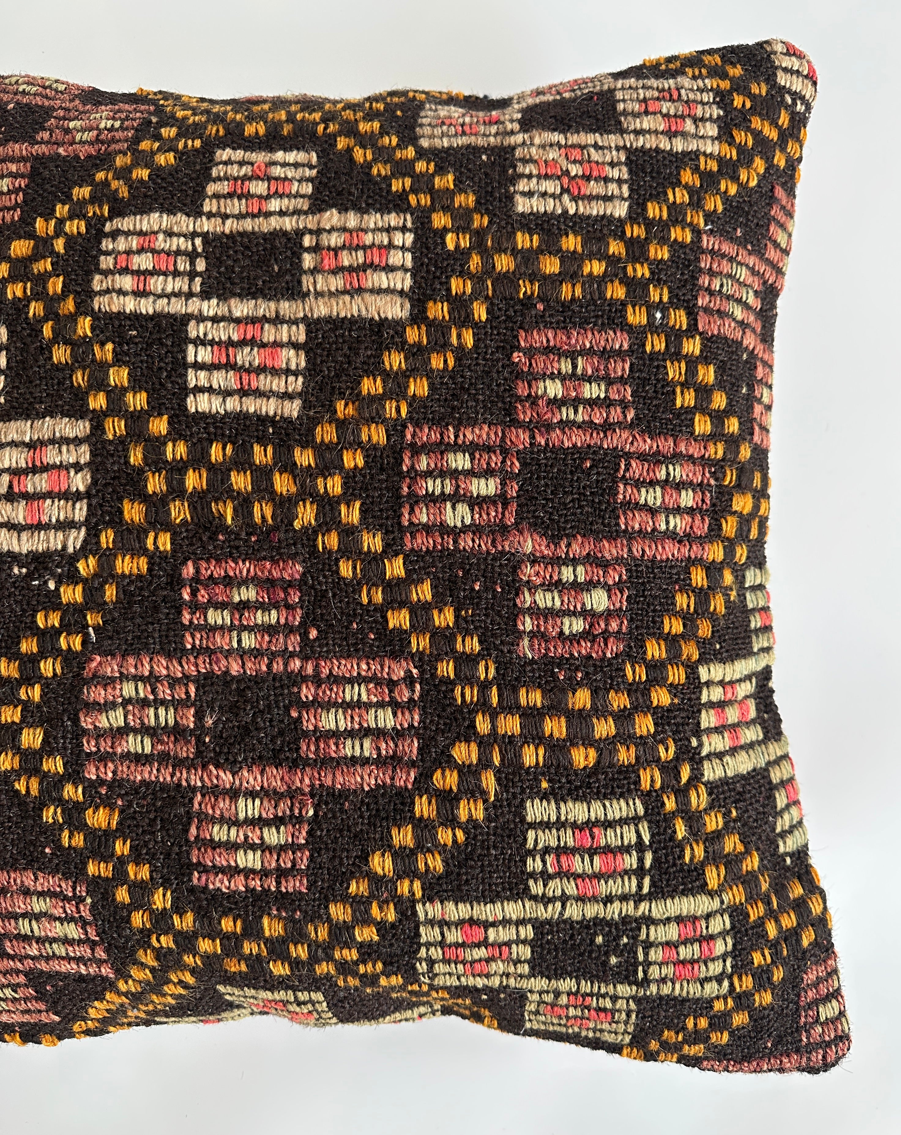 Handmade Multicolour Turkish Cushion Cover 20''x20'' / 50x50 CM