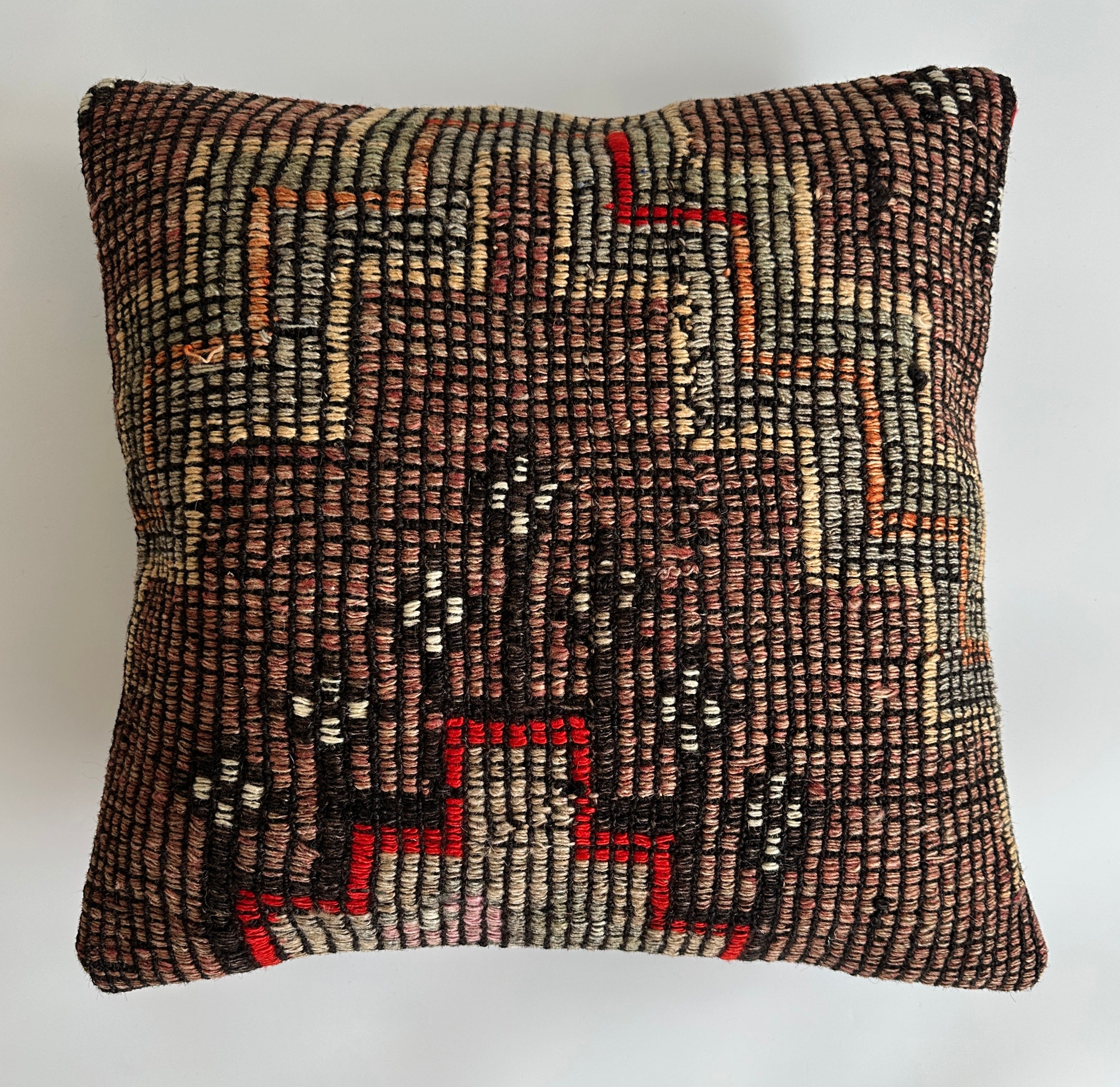Handmade Multicolour Turkish Cushion Cover 20''x20'' / 50x50 CM