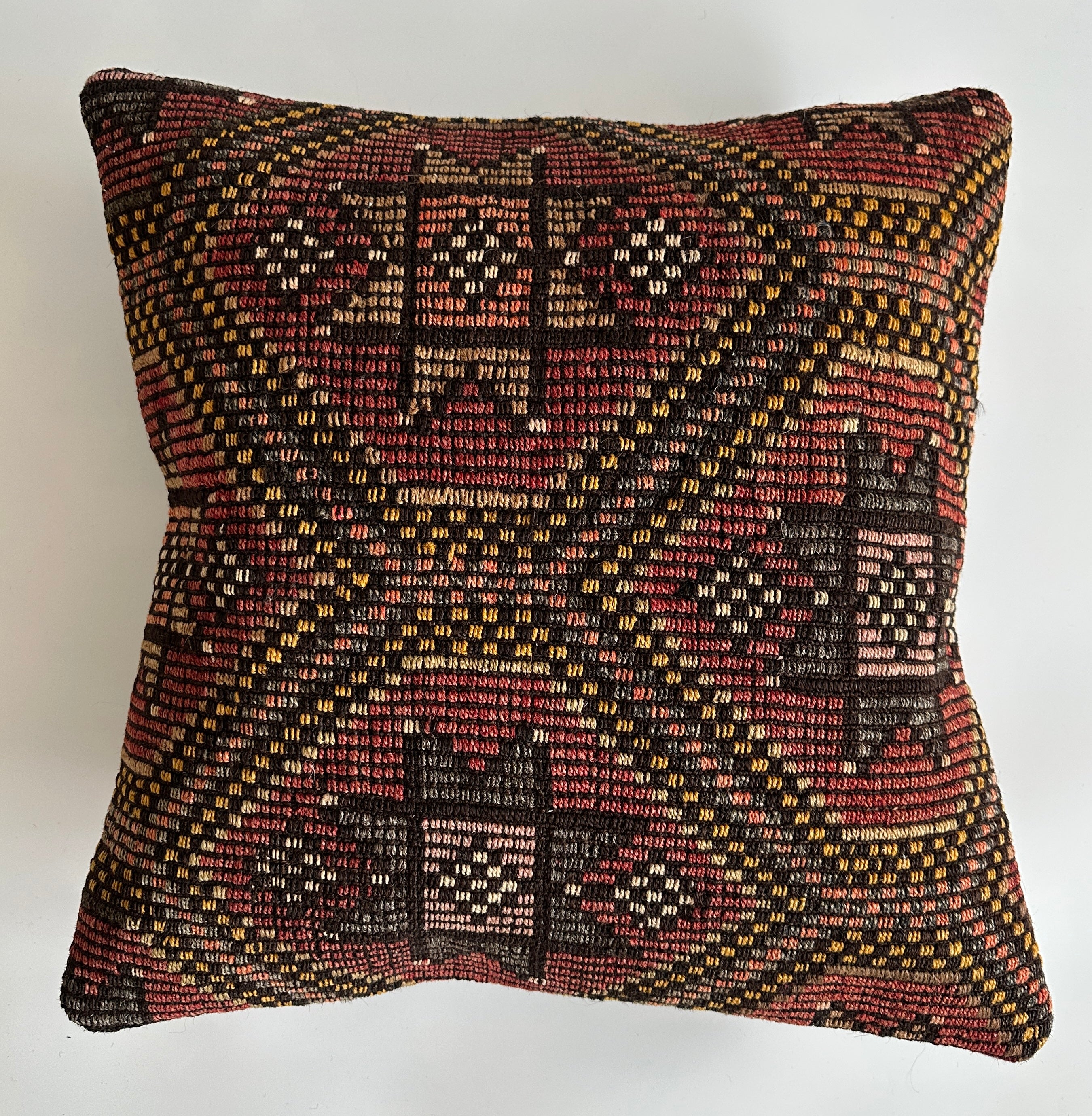 Handmade Multicolour Turkish Cushion Cover 20''x20'' / 50x50 CM