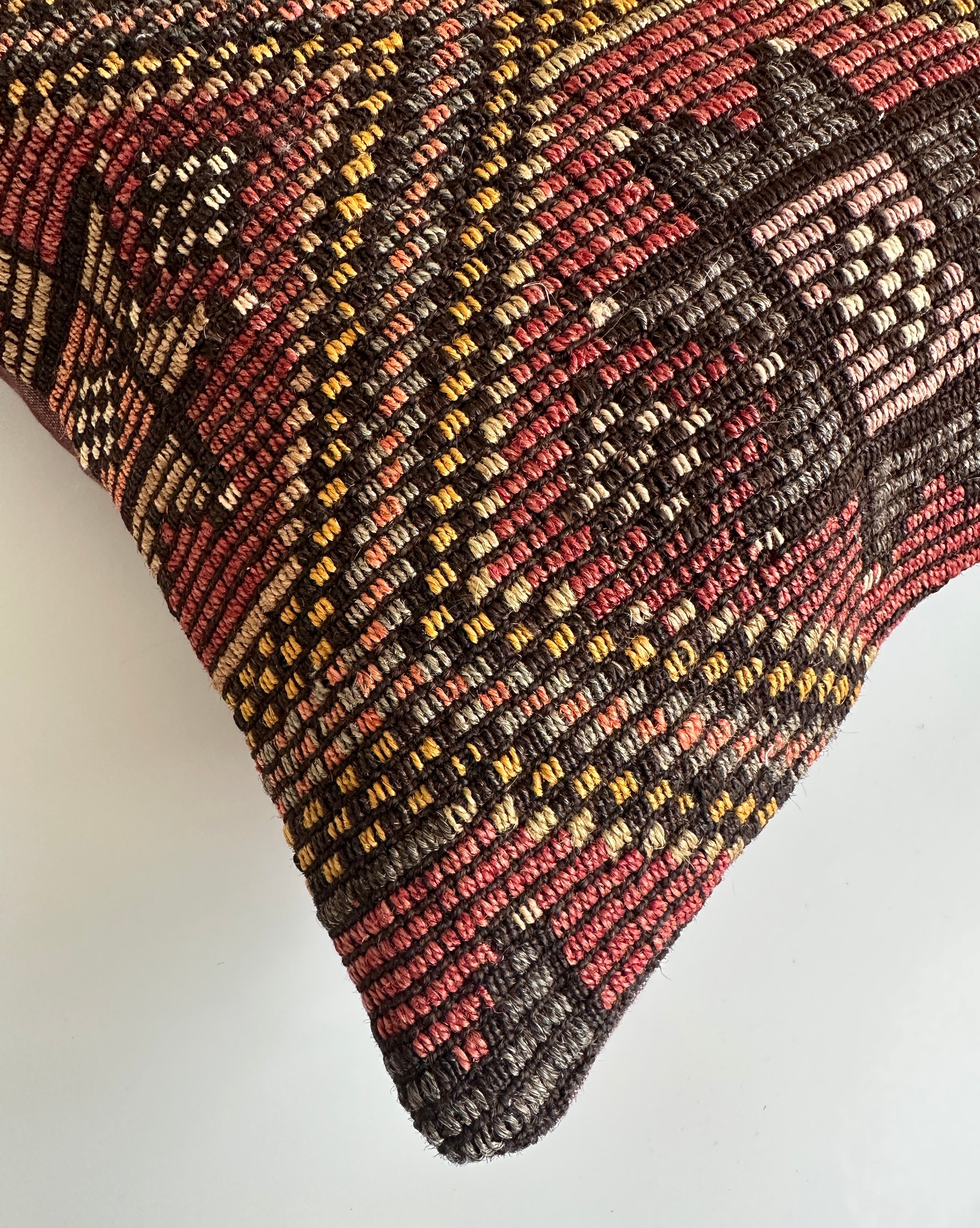 Handmade Multicolour Turkish Cushion Cover 20''x20'' / 50x50 CM