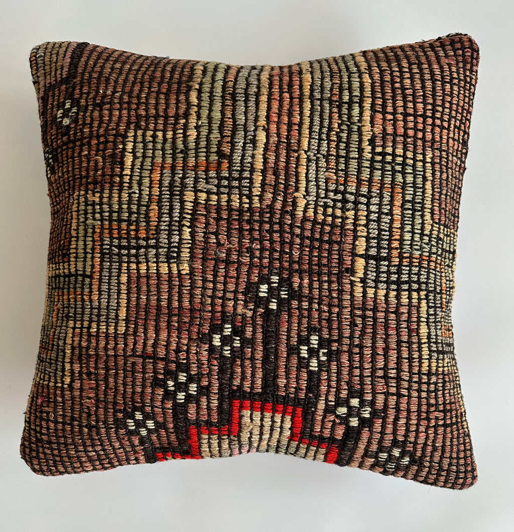 Handmade Multicolour Turkish Cushion Cover 20''x20'' / 50x50 CM
