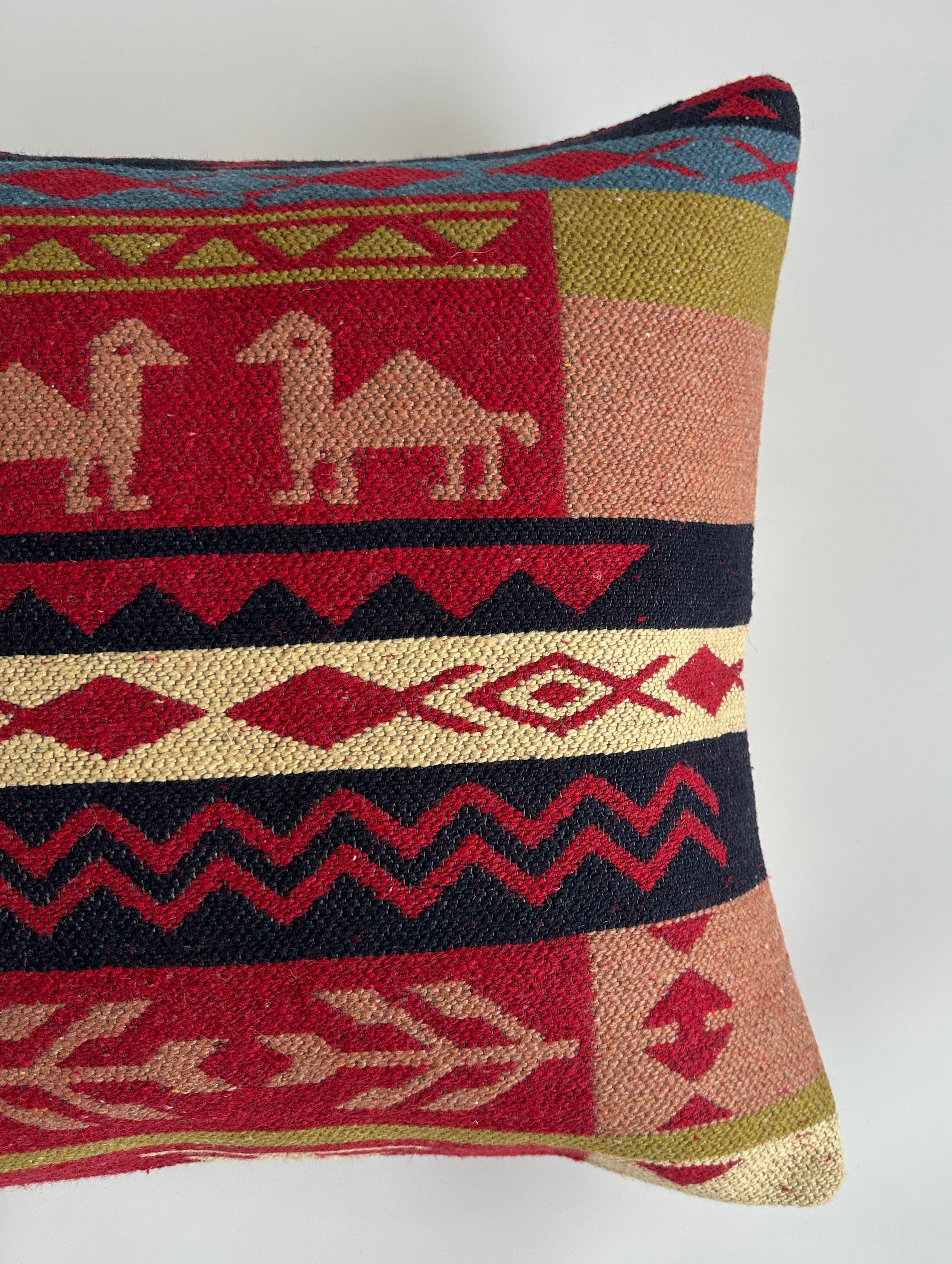 Handmade Turkish Cushion Cover 20''x20'' / 50x50 CM