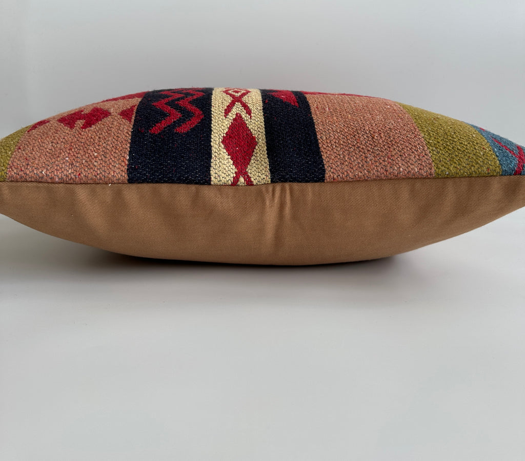 Handmade Turkish Cushion Cover 20''x20'' / 50x50 CM