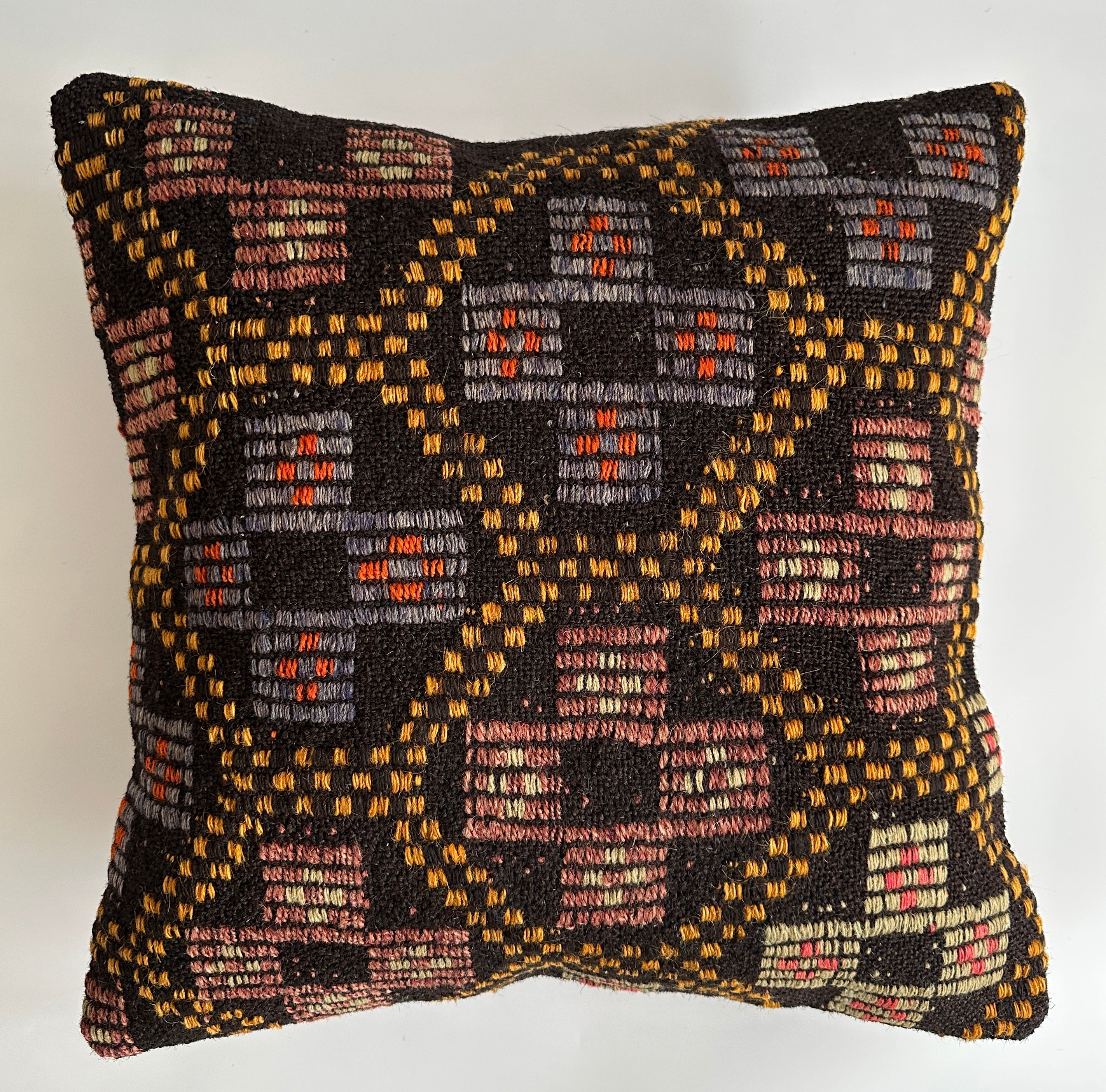 Handmade Multicolour Turkish Cushion Cover 20''x20'' / 50x50 CM