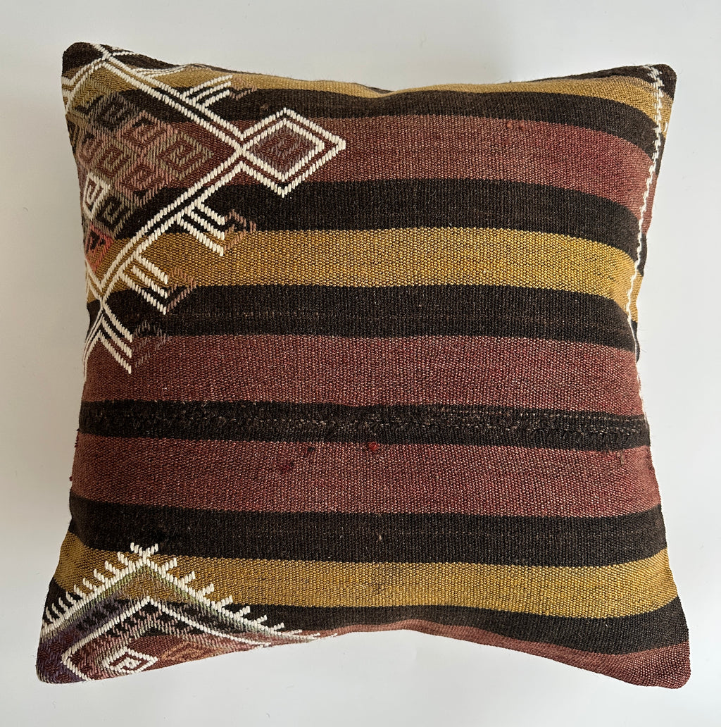 Handmade Multicolour Turkish Cushion Cover 20''x20'' / 50x50 CM