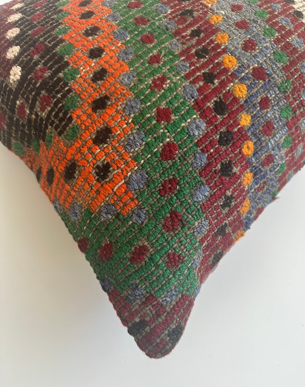 Handmade Multicolour Turkish Cushion Cover 20''x20'' / 50x50 CM