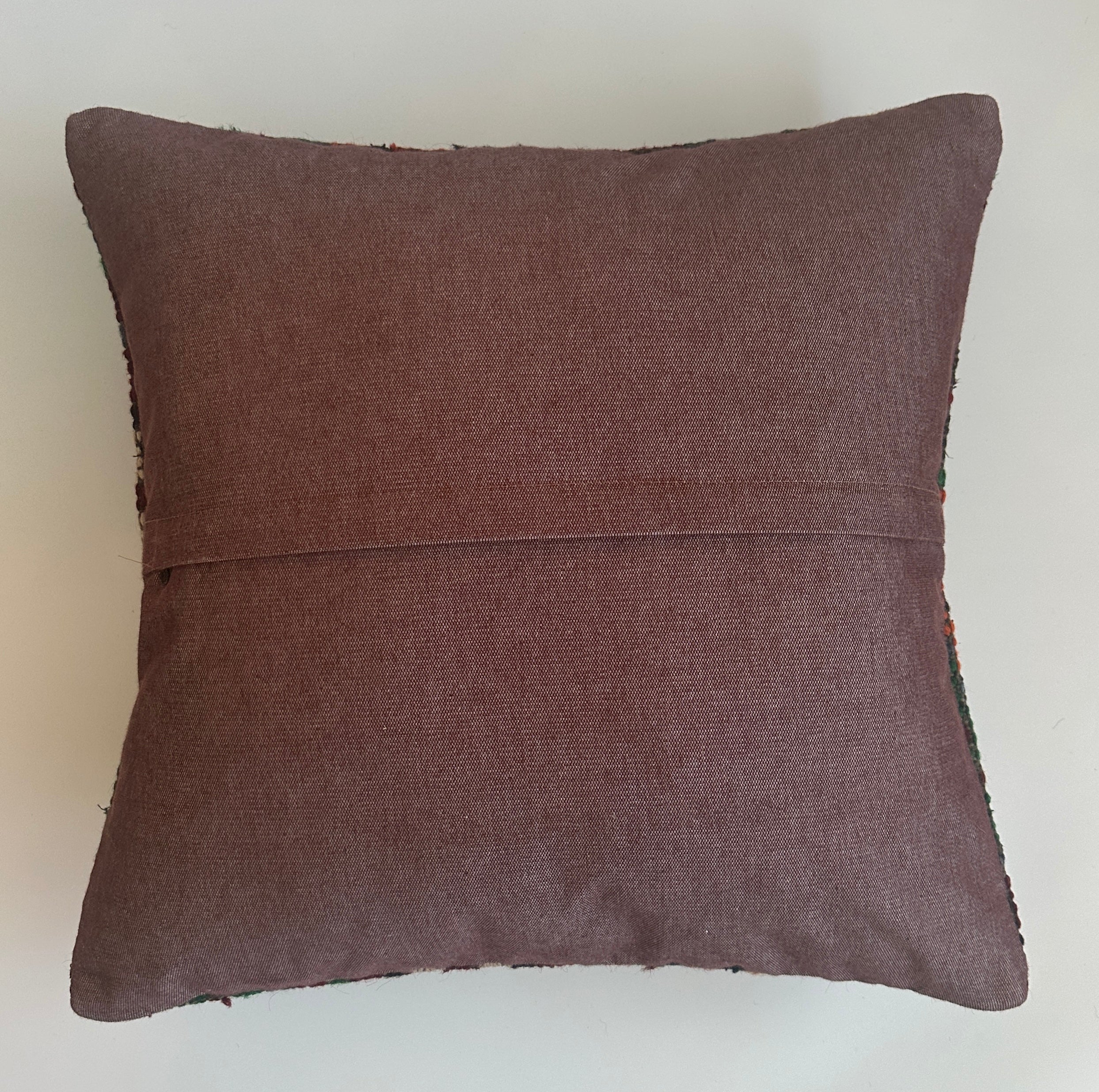 Handmade Multicolour Turkish Cushion Cover 20''x20'' / 50x50 CM