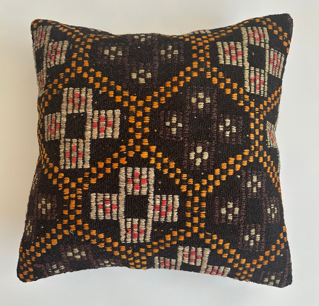 Handmade Multicolour Turkish Cushion Cover 20''x20'' / 50x50 CM