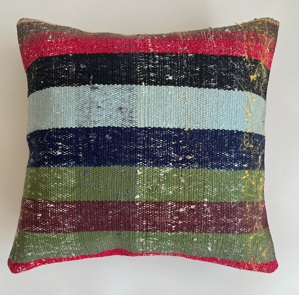 Handmade Multicolour Turkish Cushion Cover 20''x20'' / 50x50 CM