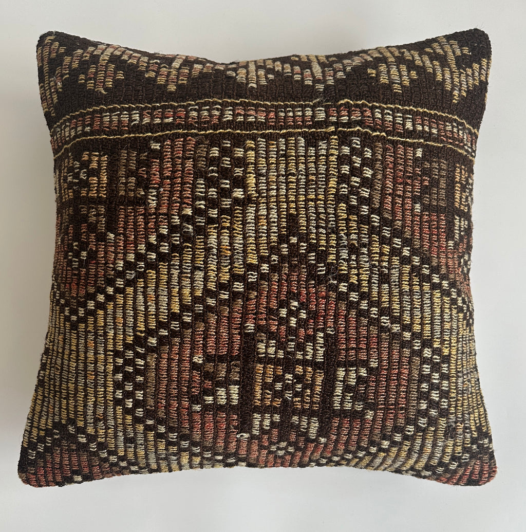 Handmade Multicolour Turkish Cushion Cover 20''x20'' / 50x50 CM