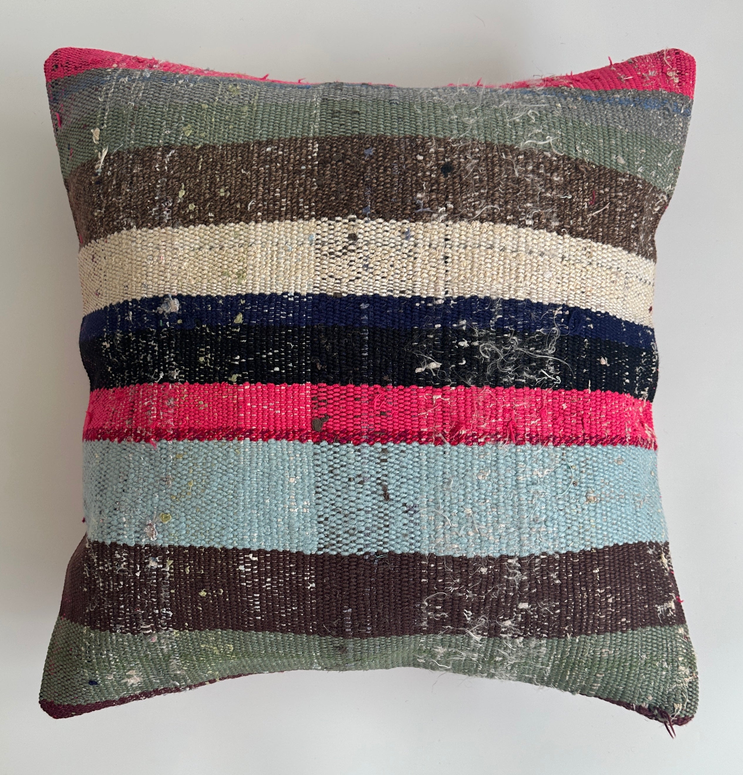 Handmade Multicolour Turkish Cushion Cover 20''x20'' / 50x50 CM