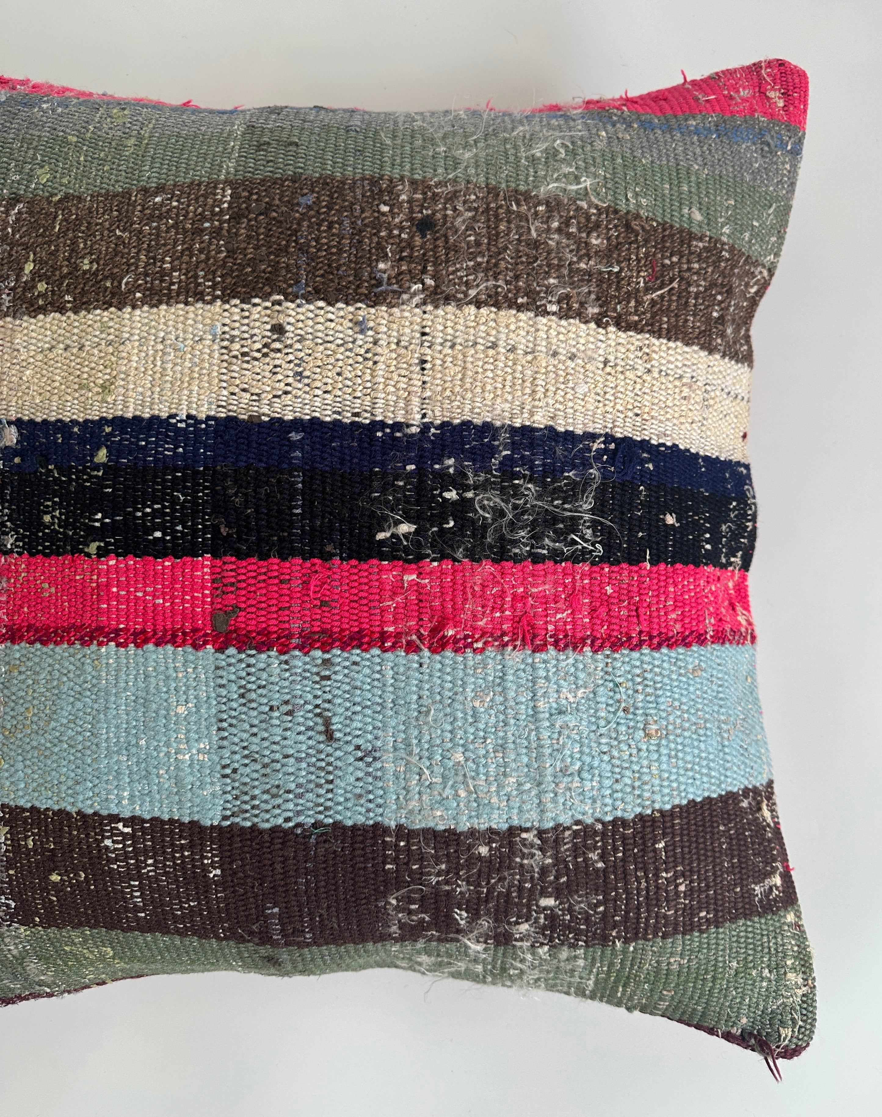 Handmade Multicolour Turkish Cushion Cover 20''x20'' / 50x50 CM