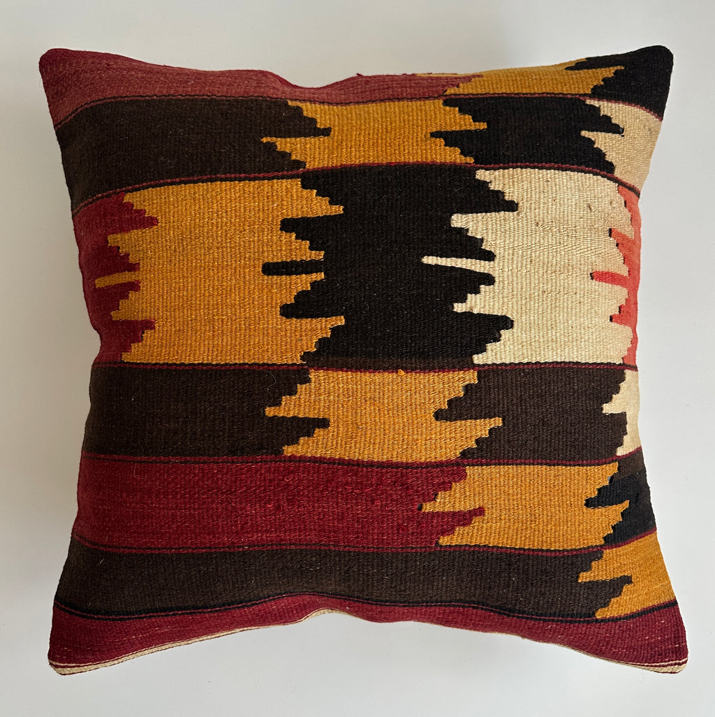Handmade Multicolour Turkish Cushion Cover 20''x20'' / 50x50 CM