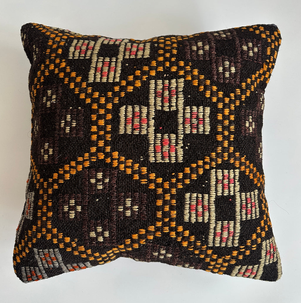 Handmade Multicolour Turkish Cushion Cover 20''x20'' / 50x50 CM
